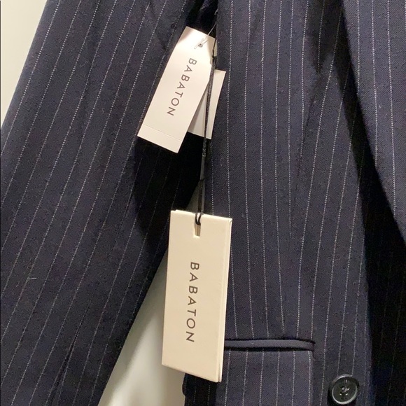 Babaton Aritzia NWT navy stripe blazer - Picture 4 of 4